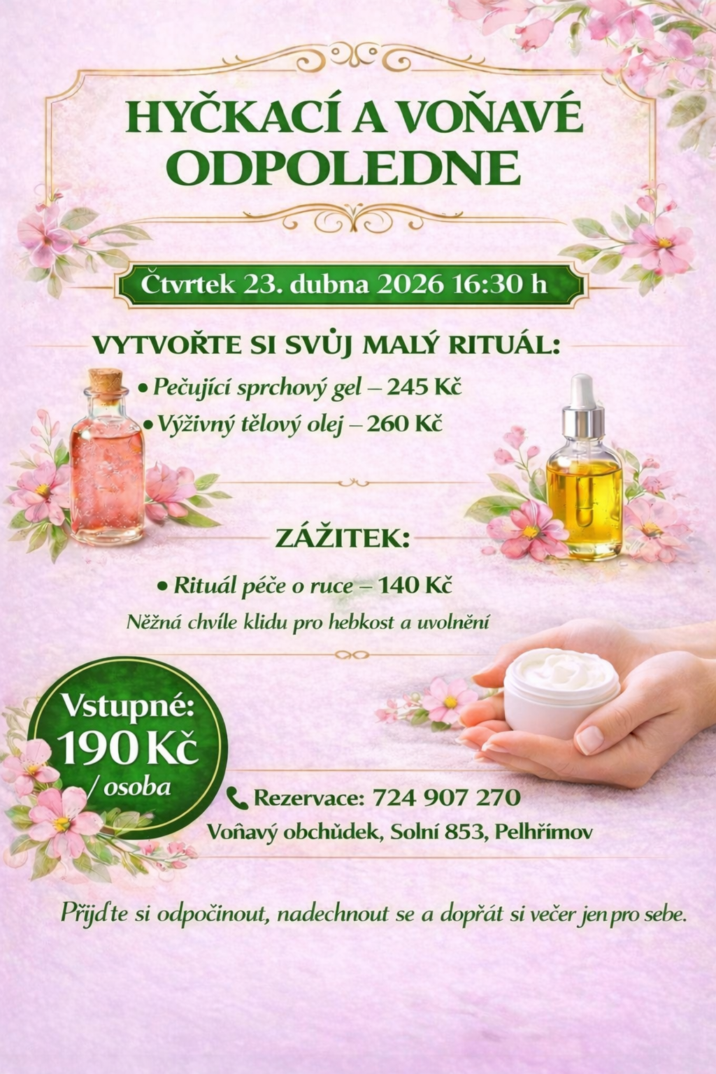 Už jen poslední dvě místa ! 